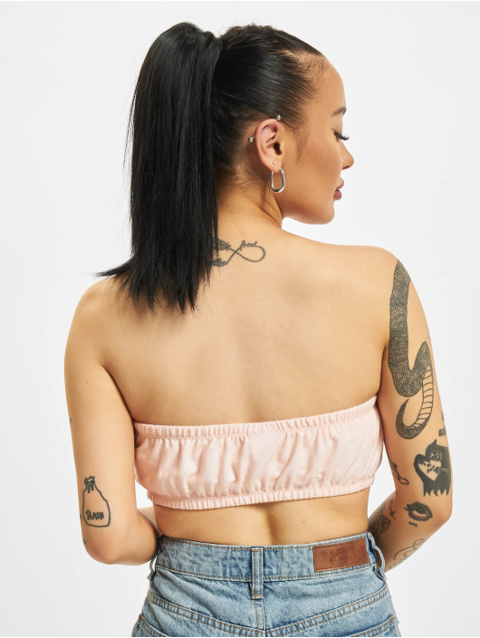 Nike Tops sans manche Air Pique Bandeau rose